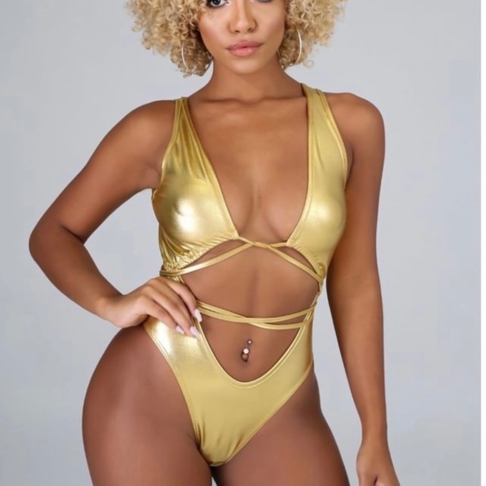 Gold Charm Swimsuit